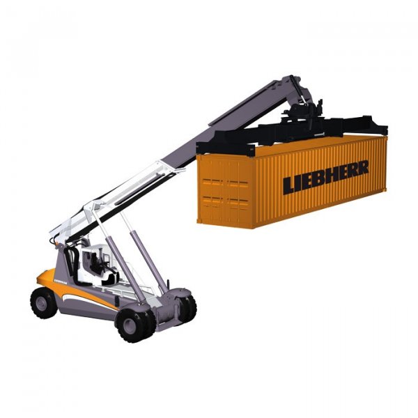 1/50 NZG LIEBHERR LRS 545 Greifstapler Reachsteaker Art.No.960