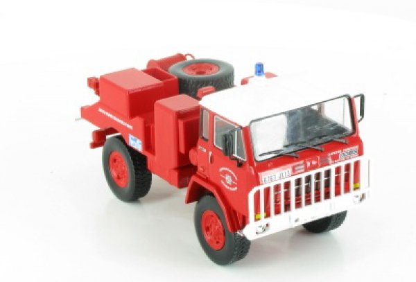 1/43 IXO Unic 75 PC Waldbrandlöschfahrzeug Pompiers Feuerwehr 75
