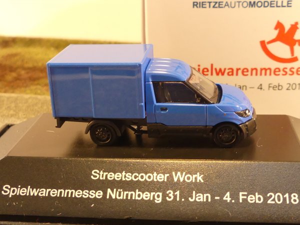 1/87 Rietze Streetscooter Work Spielwarenmesse Nürnberg 2018