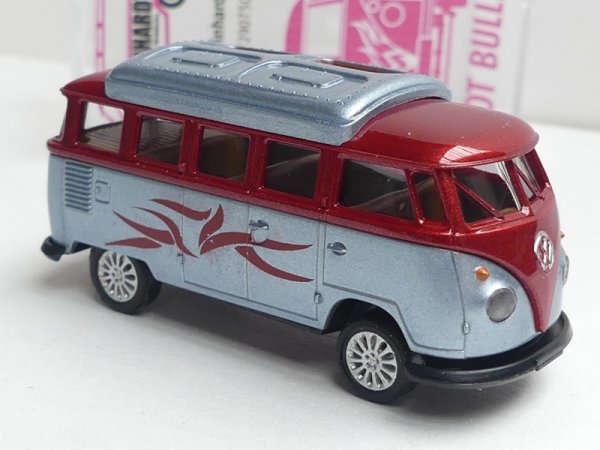 1/87 Brekina # 1944-1 VW T1 b Camper geschlossen kupferrot/blausilber Sondermodell Reinhardt
