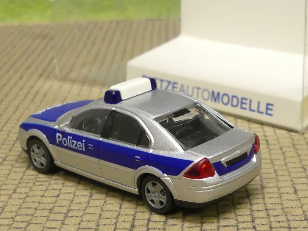 1/87 Rietze Ford Mondeo Ghia Polizei silber-blau