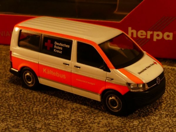 1/87 Herpa VW T6 Bus DRK Stuttgart Kältebus 093859