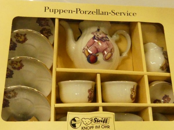 Steiff Porzellan Service Teddy Clown 613876