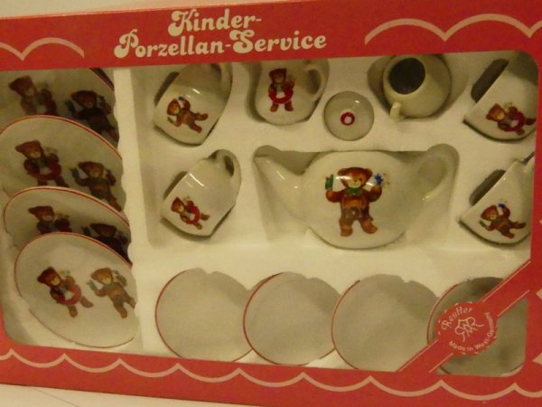 Reuter Germany Kaffee Service Bärenkinder 40.580/4