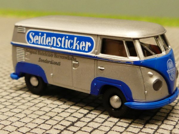 1/87 Brekina # 0356 VW T1 b Kasten Seidensticker Sondermodell Reinhadt