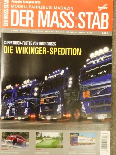 Herpa Der Masstab 2015/4 August