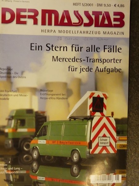Herpa Der Masstab 2001/5