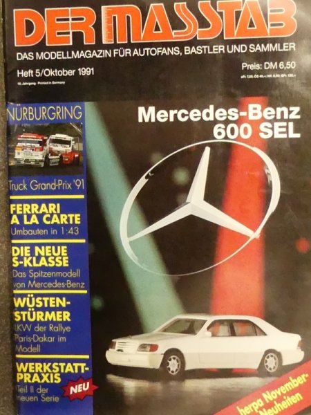 Herpa Der Masstab 1991/5 Oktober