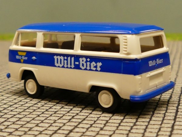 1/87 Brekina VW T2 Bus Will Bier Sondermodell Reinhardt