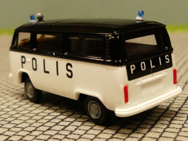 1/87 Brekina VW T2 POLIS Schweden Sondermodell Reinhardt