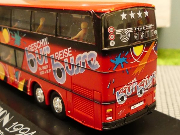 1/87 Herpa Setra 228 DT Bur Busse mit Personen 174633