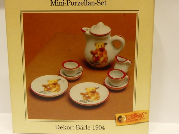 Steiff Mini Porzellan Set Bärle 1904 613432