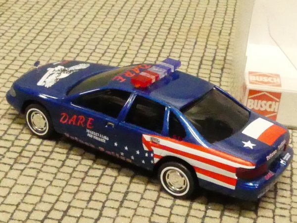 1/87 Busch Chevrolet Caprice Police DARE Frisco USA 47623