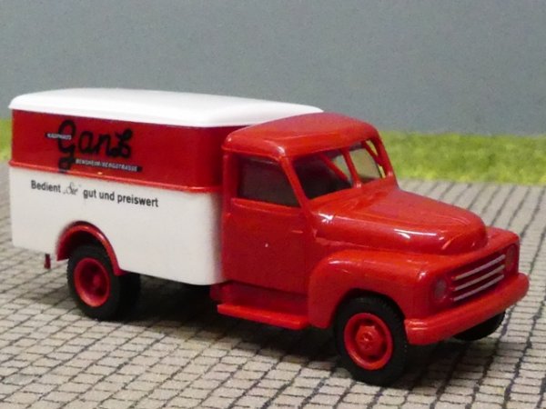1/87 Brekina Hanomag L 28 Kaufhaus Ganz 37142
