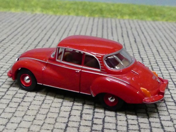 1/87 Brekina Auto Union 1000 S Limousine karminrot 28018
