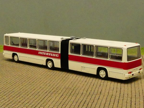 1/87 Brekina Ikarus 280 Gelenkbus Interflug Sondermodell Reinhardt