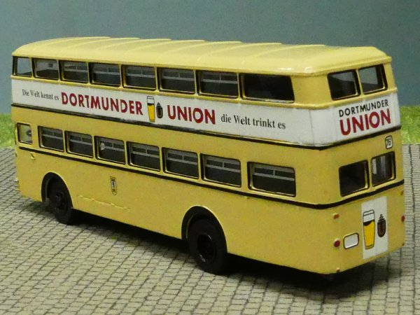 1/87 Brekina Büssing D2U BVG - Dortmunder Union Doppeldecker 96105