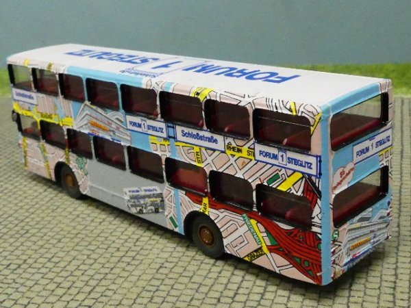 1/87 MAN SD 200 BVG - Forum Steglitz - mit Decal gefertigt