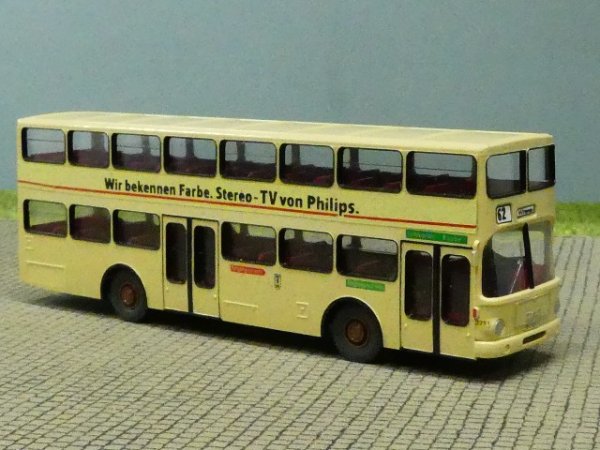 1/87 MAN SD 200 BVG - Philips - mit Decals gefertigt