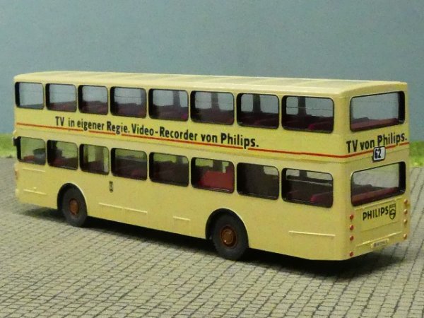 1/87 MAN SD 200 BVG - Philips - mit Decals gefertigt