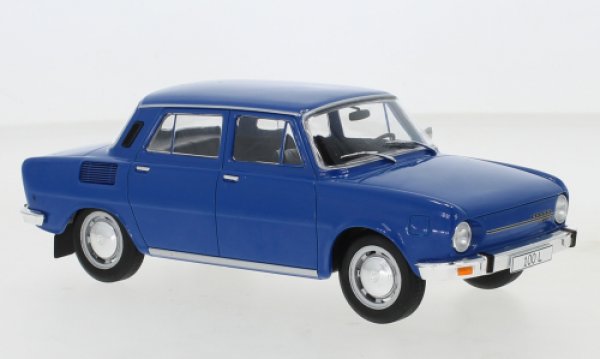 1/24 White Box Skoda 100L blau 124107
