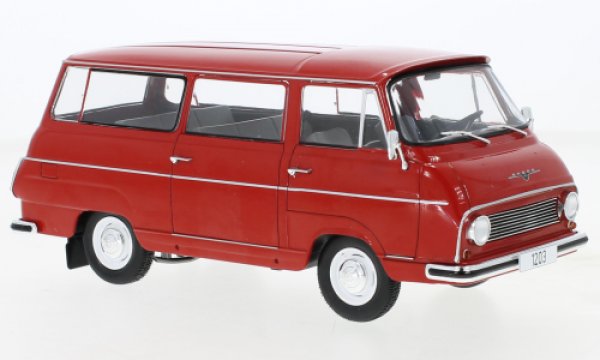 1/24 White Box Skoda 1203 Bus rot 124122