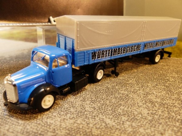 1/87 Herpa Albedo MB 311 WMF Württembergische Metallwarenfabrik Planen SZ