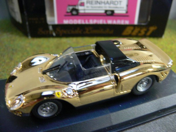 1/43 Best 2003 Ferrari 330 P2 gold limitiert