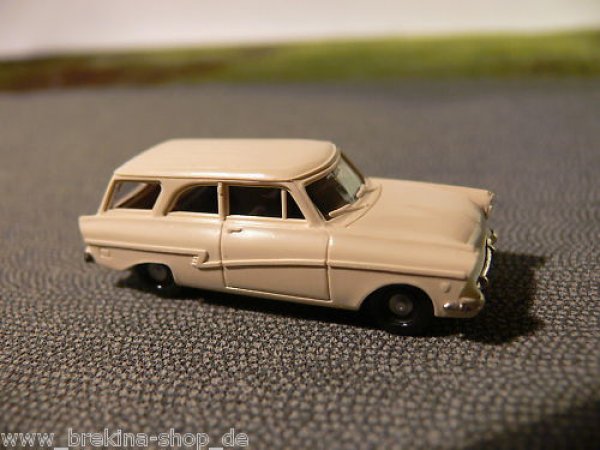 1/87 Brekina Ford Taunus 17M Kombi beige 1903