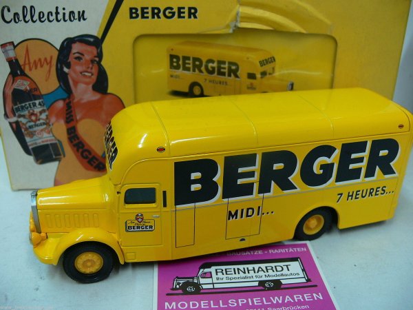 1/50 Corgi Bernard Type 110 Fourgon Berger Spedition 72011 Verpackung m. Lagerspuren