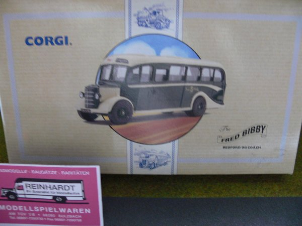 1/50 Corgi Bedford OB Bus Fred Bibby 97106