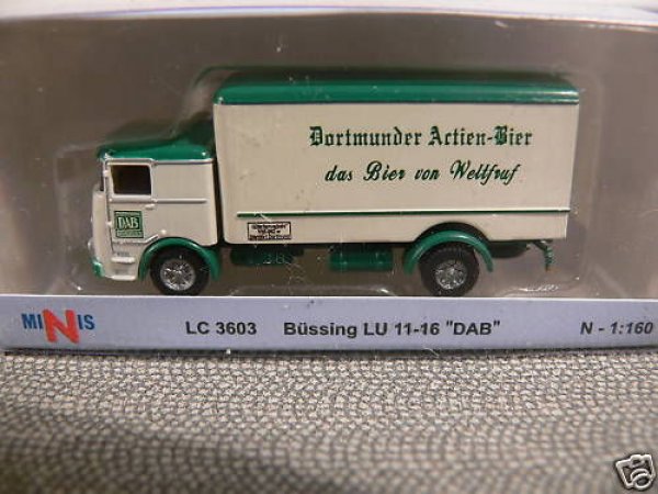 1/160 Minis Büssing LU 11-16 DAB N-Spur LC 3603