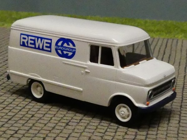 1/87 Brekina Opel Blitz 1965 Rewe Eurogroup Kasten 35704