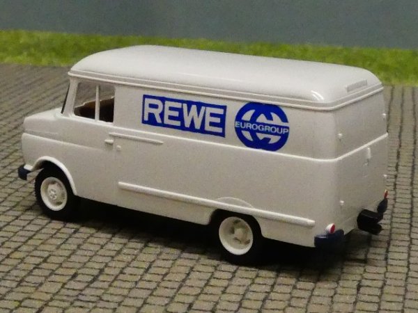 1/87 Brekina Opel Blitz 1965 Rewe Eurogroup Kasten 35704
