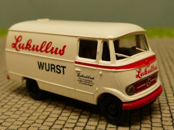 1/87 Brekina MB 319 Lukullus Wurst Sondermodell Reinhardt