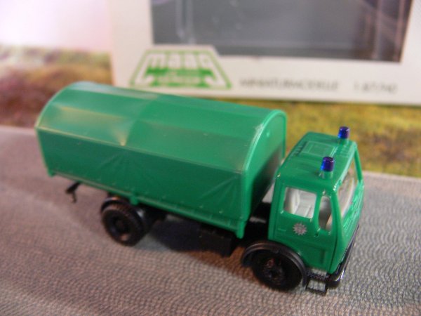 1/87 Herpa Maag 740166 MB Bundesgrenzschutz Pritsche/Plane