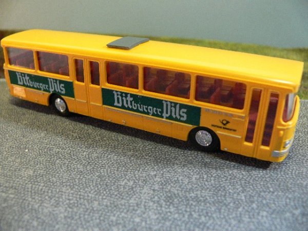 1/87 Setra 140 Bitburger Pils Deutsche Post DBP