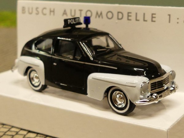 1/87 Busch Volvo 544 Limousine Politi Norwegen 43917