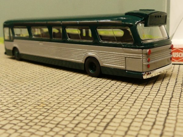 1/87 Busch Fishbowl grün Amerikanischer Bus 44500