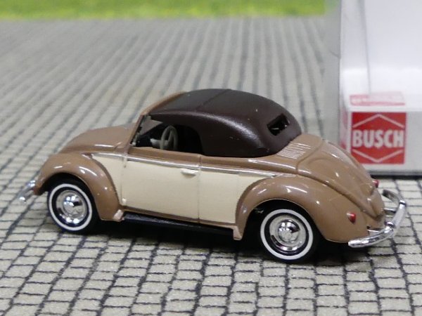 1/87 Busch VW Käfer Hebmüller braun/beige 46718 SONDERPREIS