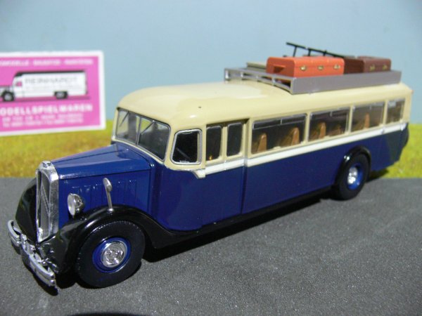 1/43 IXO Citroen Type 45 1934 Reisebus mit Gepäck SONDERPREIS 15,90 € statt 39 €