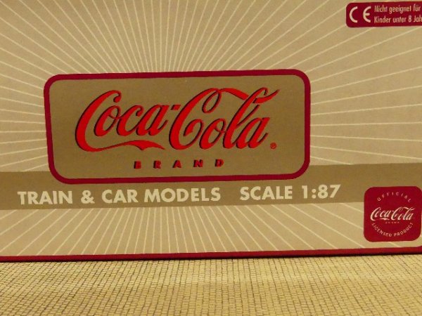 1/87 Lima Wiking Set MB L3500 Coca Cola mit Güterwagen LC21030