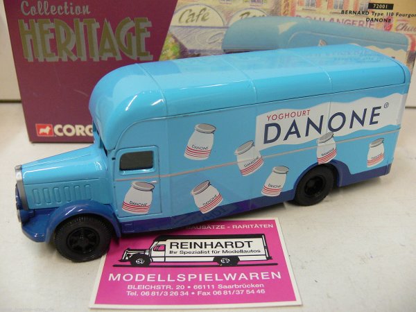 1/50 Corgi Bernard Type 110 Fourgon Danone 72001