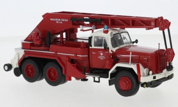 1/43 Ixo Magirus Deutz Uranus KW 16 Feuerwehr Frankfurt am Main TRF 017S