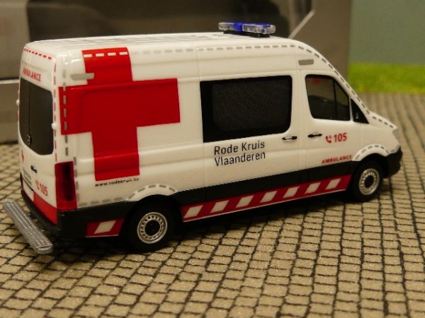 1/87 Herpa MB Sprinter Rode Kruis Belgien B 936989