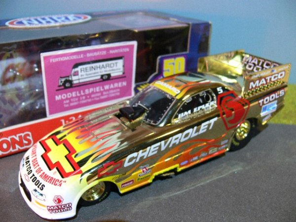 1/24 Atlas Chevrolet Racing Champions Jim Epler Matco Tools s.Beschreib.