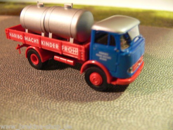 1/87 Brekina MB 328 Pritsche Haribo mit Tanks