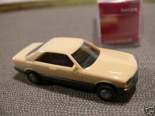 1/87 Herpa MB 560 SEC hellgelb grau