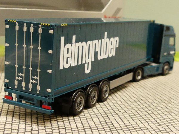 1/87 Herpa MB Actros Gigaspace Container SZ Leimgruber CH 935920