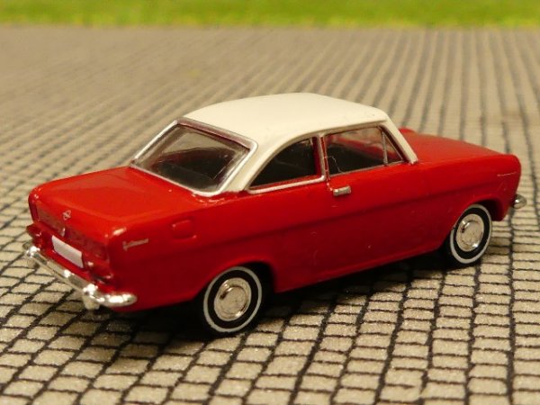 1/87 Brekina Opel Kadett A Coupe karminrot/weiß 20332